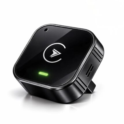 2026 Upgraded Version Wireless CarPlay Adapter for Portable In-Car Display, 2-in-1 Wireless CarPlay and Android Auto for Seamless Smart Navigation and Entertainment